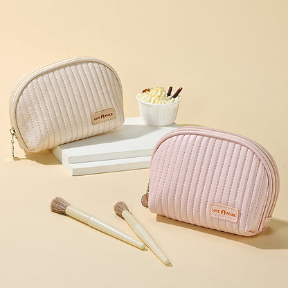 Round Cake Cosmetic Bag