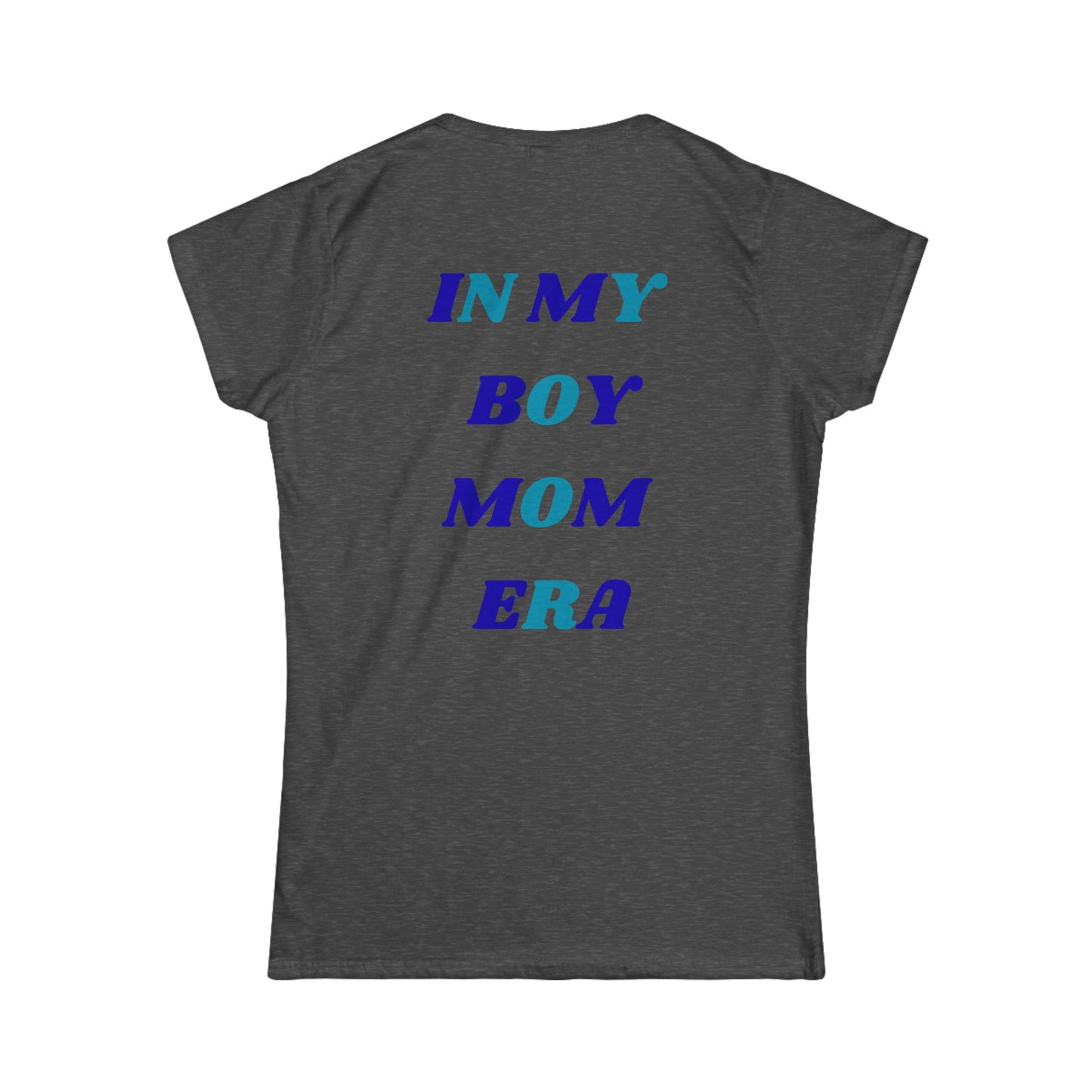 Boy Mom Era Tee | Women's Softstyle T-Shirt for Proud Moms | Gift for Mother's Day, Baby Showers, Family Outings, Casual Wear