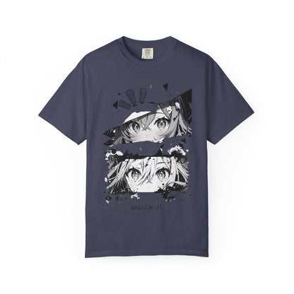 Anime-Inspired Artistic T-Shirt - Casualwear for Fans, Streetwear, Gift for Anime Lovers, Graphic Tee, Unique Statement Shirt