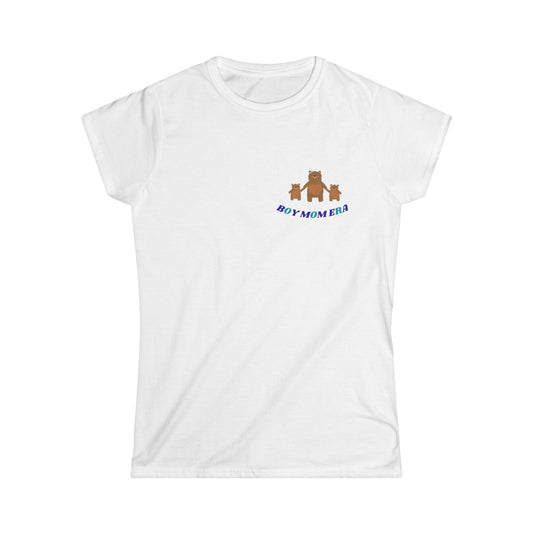 Boy Mom Era Tee | Women's Softstyle T-Shirt for Proud Moms | Gift for Mother's Day, Baby Showers, Family Outings, Casual Wear