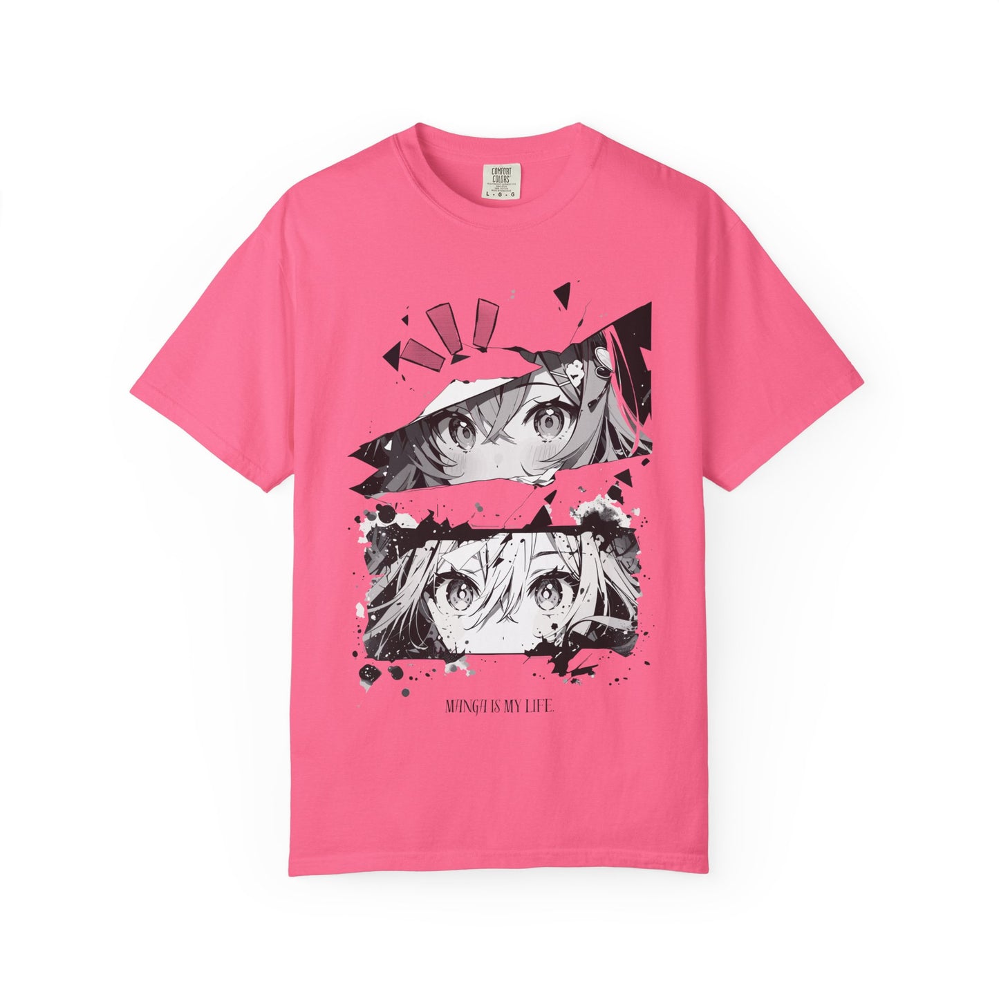 Anime-Inspired Artistic T-Shirt - Casualwear for Fans, Streetwear, Gift for Anime Lovers, Graphic Tee, Unique Statement Shirt