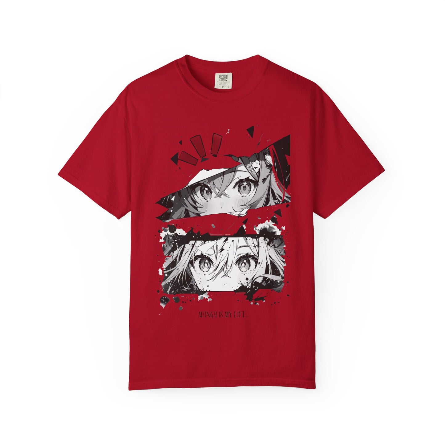 Anime-Inspired Artistic T-Shirt - Casualwear for Fans, Streetwear, Gift for Anime Lovers, Graphic Tee, Unique Statement Shirt