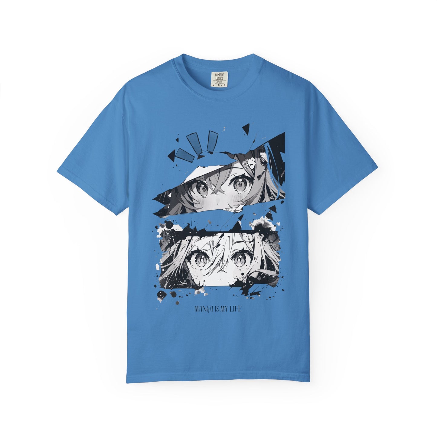 Anime-Inspired Artistic T-Shirt - Casualwear for Fans, Streetwear, Gift for Anime Lovers, Graphic Tee, Unique Statement Shirt