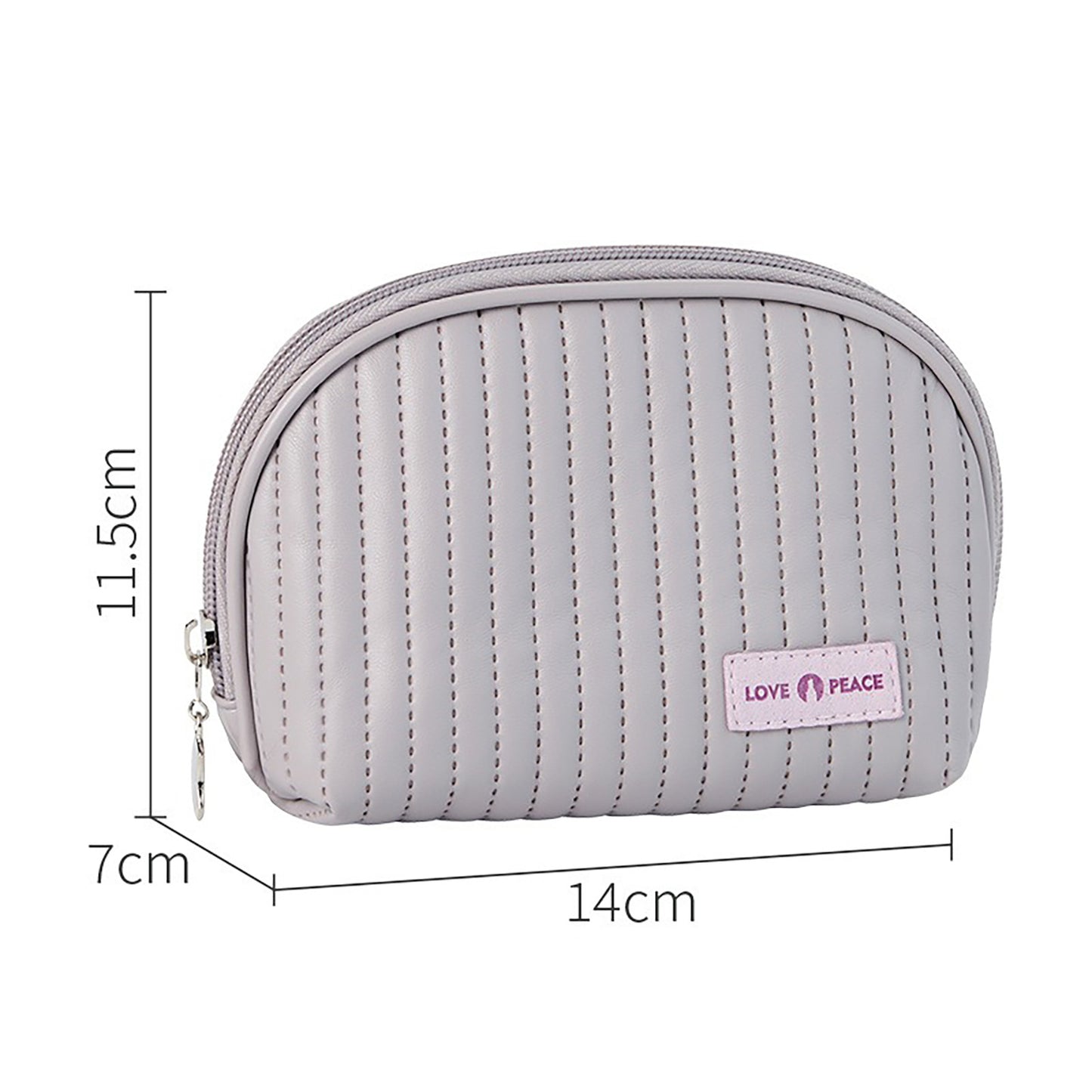 Round Cake Cosmetic Bag