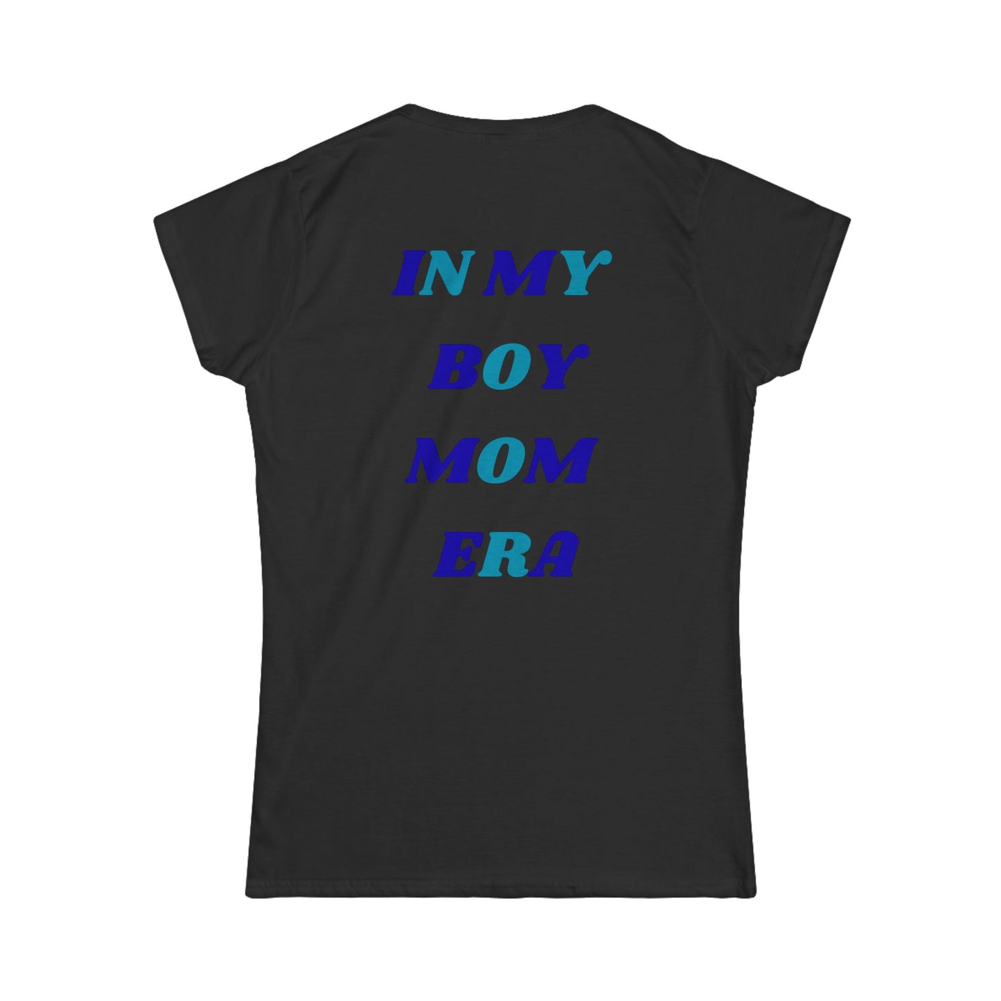Boy Mom Era Tee | Women's Softstyle T-Shirt for Proud Moms | Gift for Mother's Day, Baby Showers, Family Outings, Casual Wear