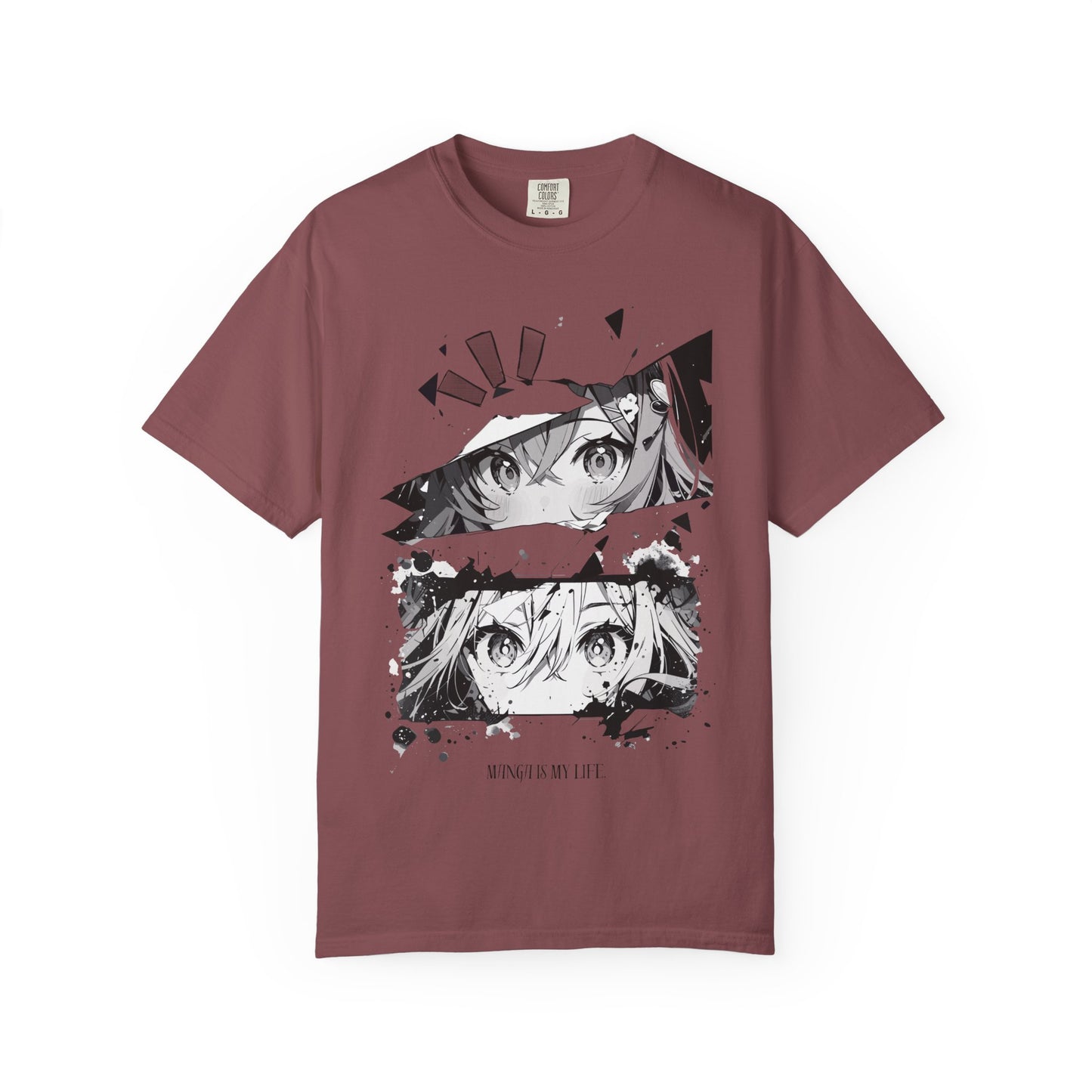 Anime-Inspired Artistic T-Shirt - Casualwear for Fans, Streetwear, Gift for Anime Lovers, Graphic Tee, Unique Statement Shirt