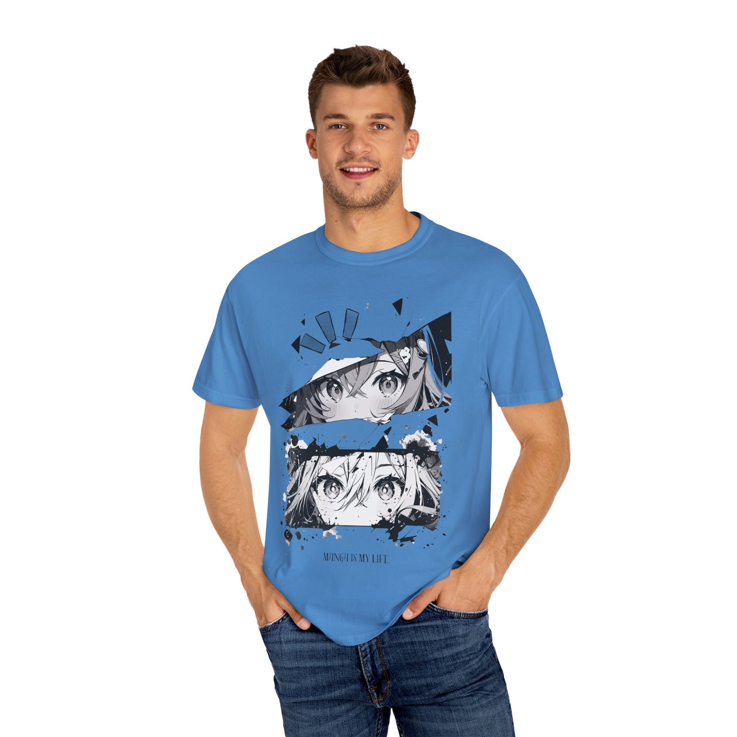 Anime-Inspired Artistic T-Shirt - Casualwear for Fans, Streetwear, Gift for Anime Lovers, Graphic Tee, Unique Statement Shirt