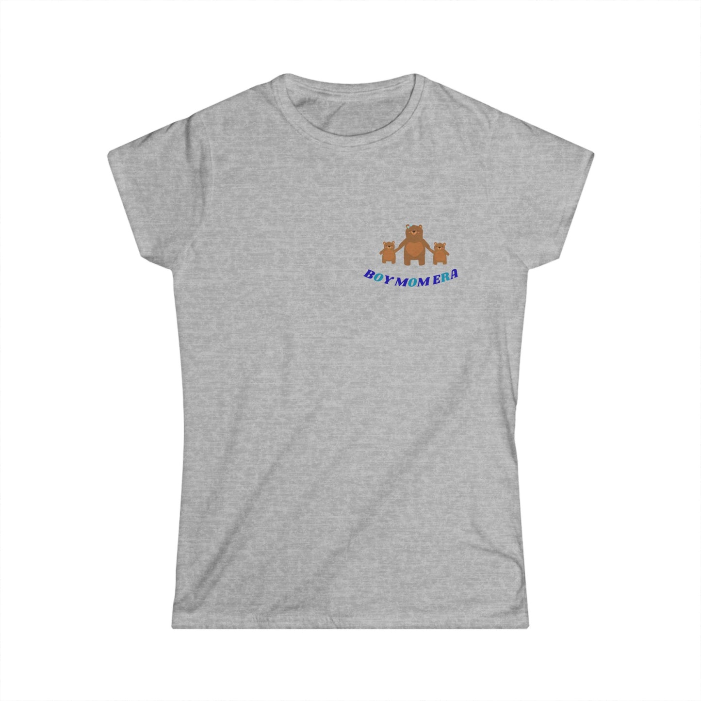 Boy Mom Era Tee | Women's Softstyle T-Shirt for Proud Moms | Gift for Mother's Day, Baby Showers, Family Outings, Casual Wear