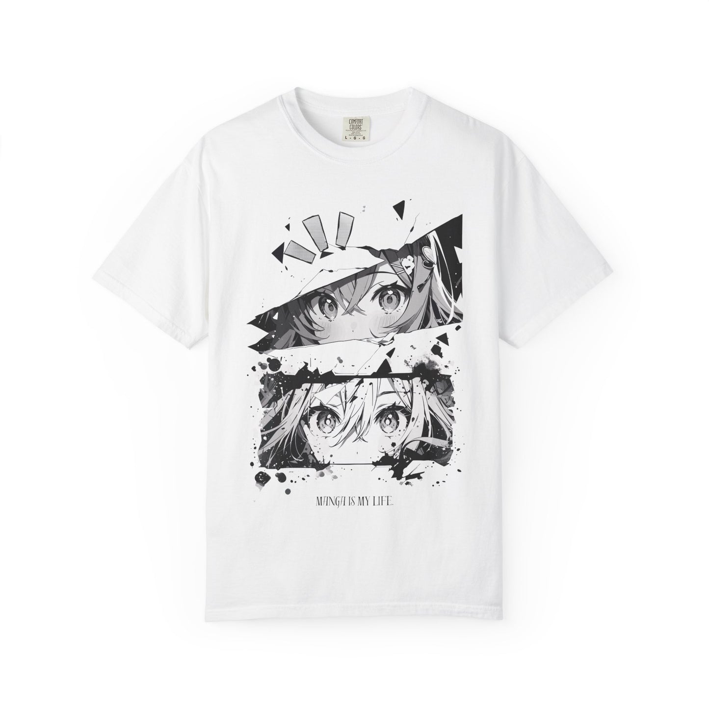 Anime-Inspired Artistic T-Shirt - Casualwear for Fans, Streetwear, Gift for Anime Lovers, Graphic Tee, Unique Statement Shirt