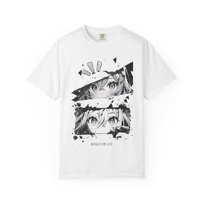 Anime-Inspired Artistic T-Shirt - Casualwear for Fans, Streetwear, Gift for Anime Lovers, Graphic Tee, Unique Statement Shirt