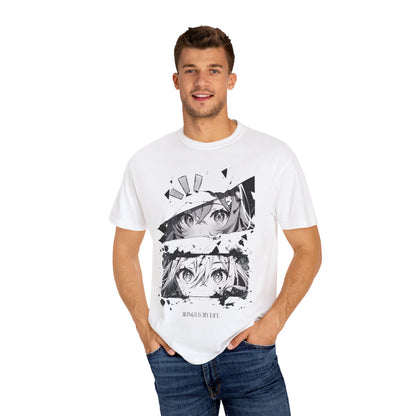 Anime-Inspired Artistic T-Shirt - Casualwear for Fans, Streetwear, Gift for Anime Lovers, Graphic Tee, Unique Statement Shirt