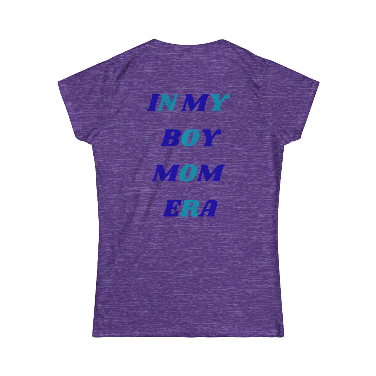 Boy Mom Era Tee | Women's Softstyle T-Shirt for Proud Moms | Gift for Mother's Day, Baby Showers, Family Outings, Casual Wear