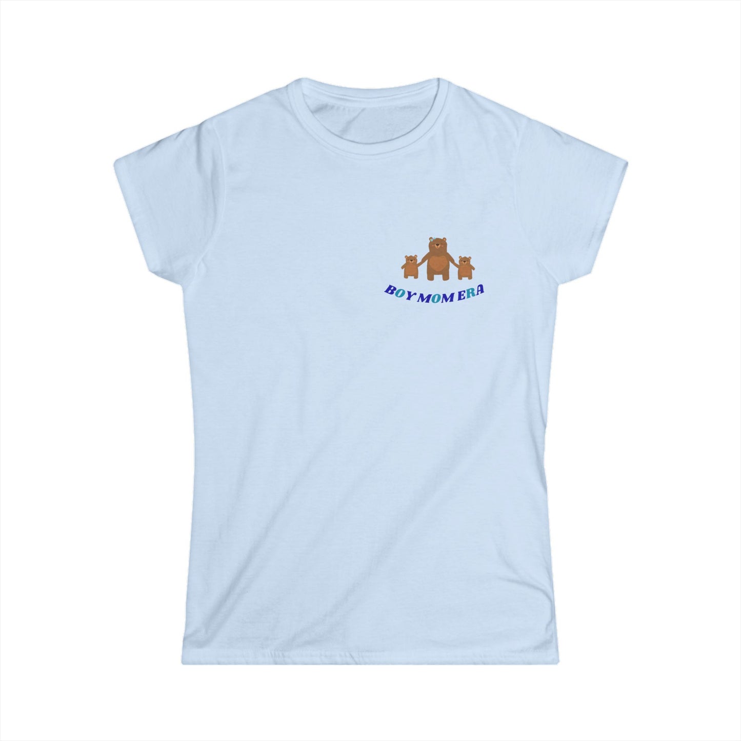 Boy Mom Era Tee | Women's Softstyle T-Shirt for Proud Moms | Gift for Mother's Day, Baby Showers, Family Outings, Casual Wear