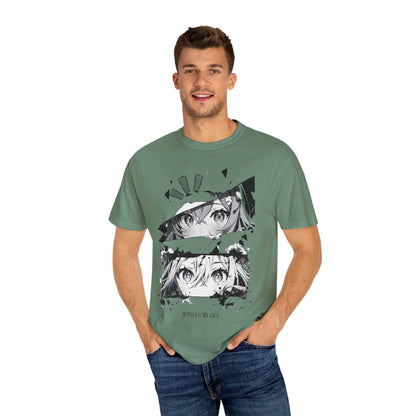 Anime-Inspired Artistic T-Shirt - Casualwear for Fans, Streetwear, Gift for Anime Lovers, Graphic Tee, Unique Statement Shirt