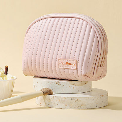 Round Cake Cosmetic Bag