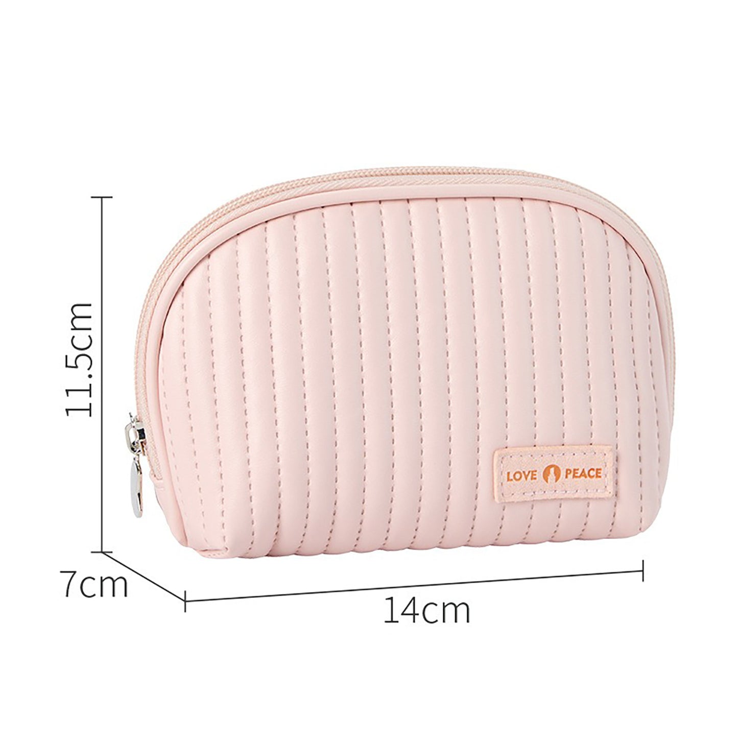 Round Cake Cosmetic Bag