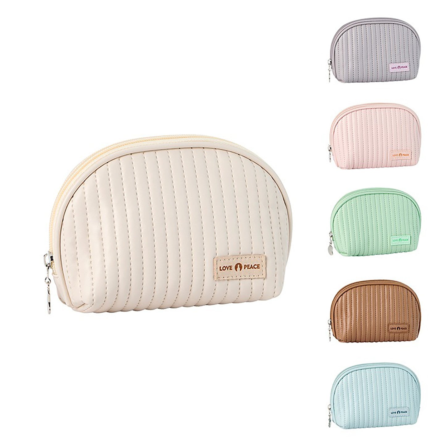 Round Cake Cosmetic Bag