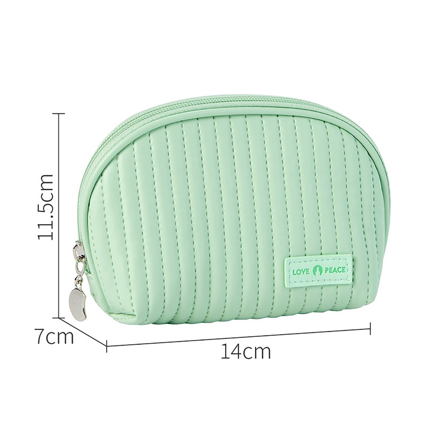 Round Cake Cosmetic Bag