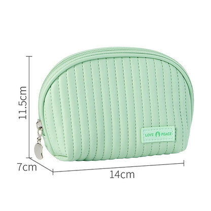 Round Cake Cosmetic Bag
